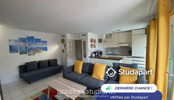 Logement tudiant T2 à Nice (06100)