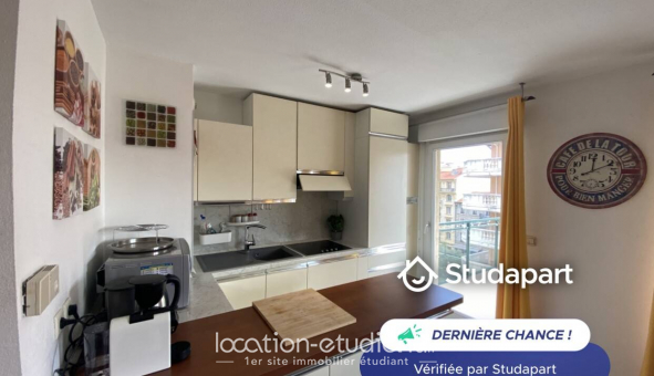 Logement tudiant T2 à Nice (06100)