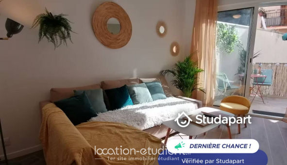 Logement tudiant T2 à Nice (06100)