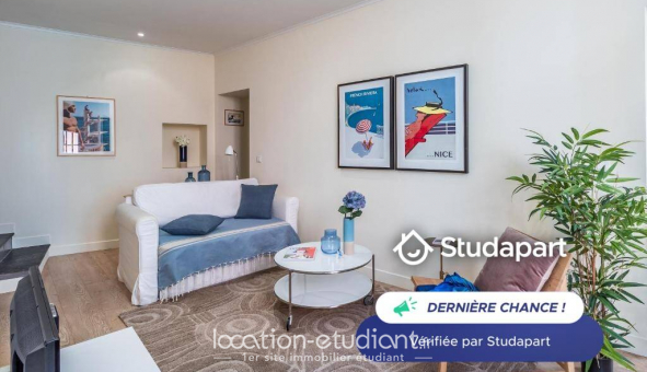 Logement tudiant Location T2 Meublé Nice (06100)