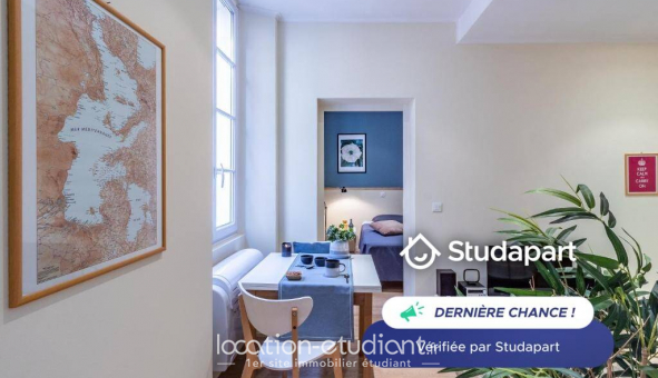 Logement tudiant T2 à Nice (06100)