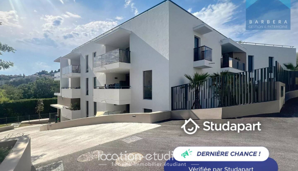 Logement tudiant T2 à Nice (06100)