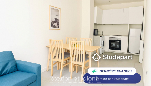 Logement tudiant T2 à Nice (06100)