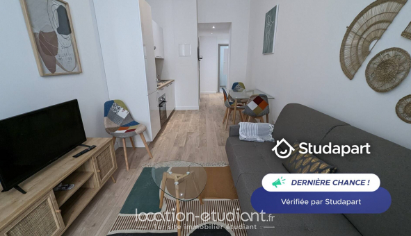 Logement tudiant T2 à Nice (06100)