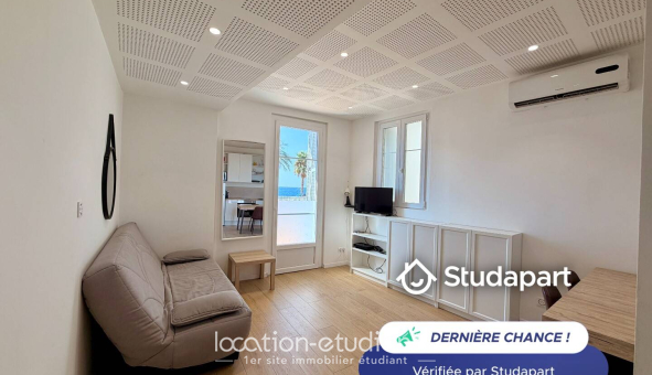 Logement étudiant T2 &agrave; Nice (06100)