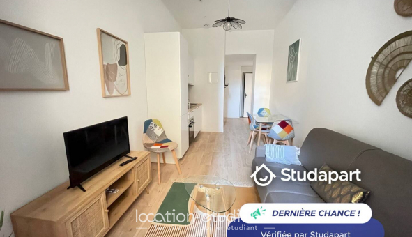 Logement tudiant Location T2 Meublé Nice (06100)