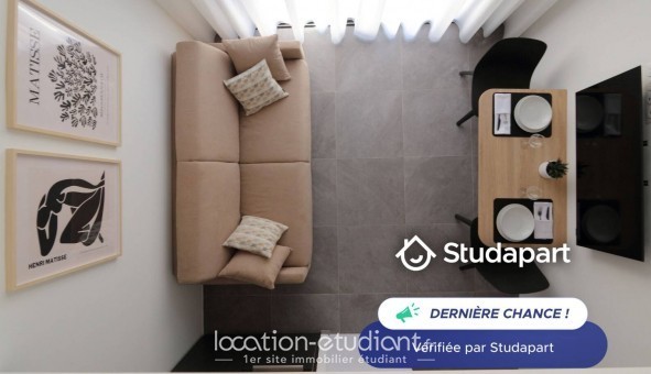 Logement tudiant T2 à Nice (06100)