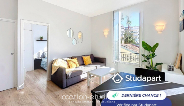 Logement tudiant Location T2 Meublé Nice (06100)