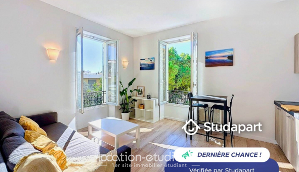 Logement tudiant T2 à Nice (06100)