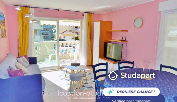 Logement �tudiant T2 &agrave; Nice (06100)