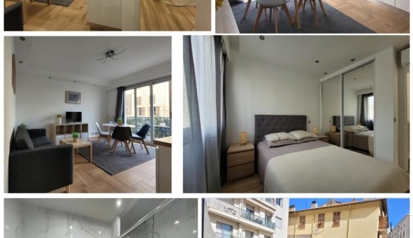 Logement �tudiant T2 &agrave; Nice (06100)