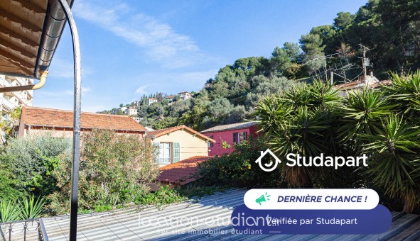 Logement �tudiant T2 &agrave; Nice (06100)