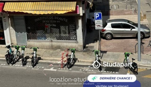 Logement �tudiant T2 &agrave; Nice (06100)