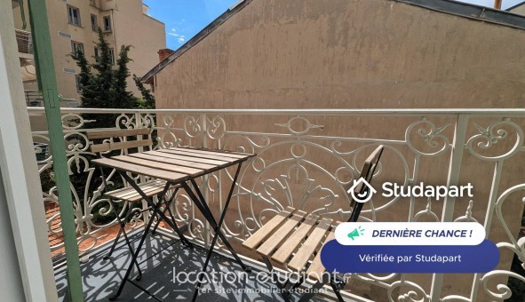 Logement �tudiant T2 &agrave; Nice (06100)
