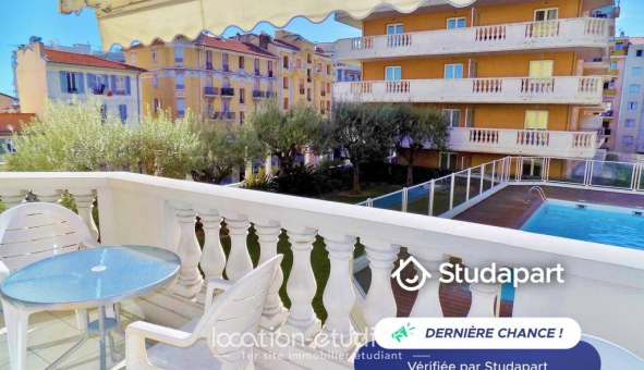 Logement �tudiant T2 &agrave; Nice (06100)