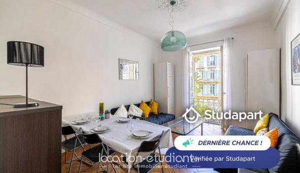 Logement étudiant T2 &agrave; Nice (06100)