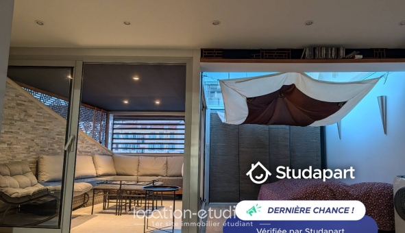 Logement étudiant T2 &agrave; Nice (06100)
