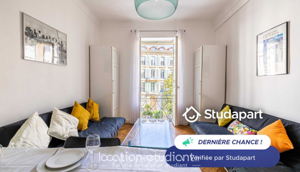 Logement �tudiant T2 &agrave; Nice (06100)