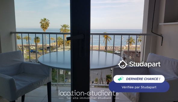 Logement �tudiant T2 &agrave; Nice (06100)