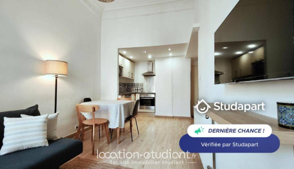 Logement �tudiant T2 &agrave; Nice (06100)