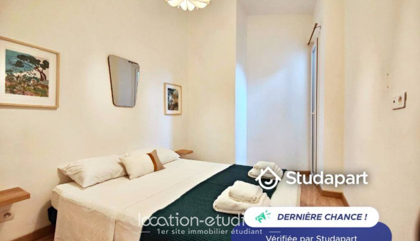 Logement �tudiant T2 &agrave; Nice (06100)