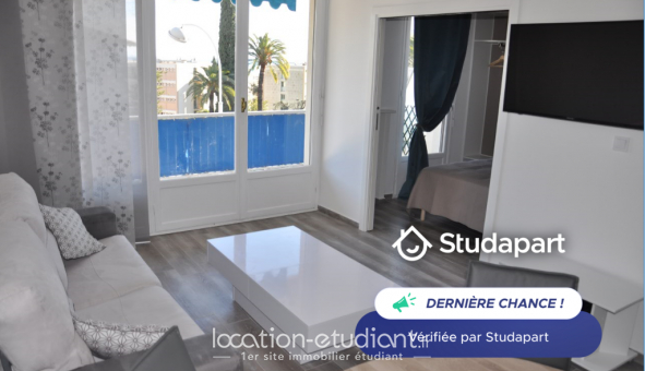 Logement �tudiant T2 &agrave; Nice (06100)