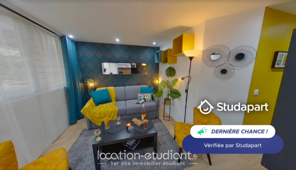 Logement �tudiant T2 &agrave; Nice (06100)