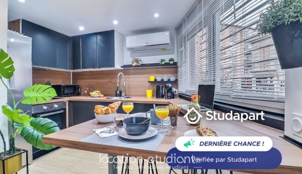 Logement �tudiant T2 &agrave; Nice (06100)