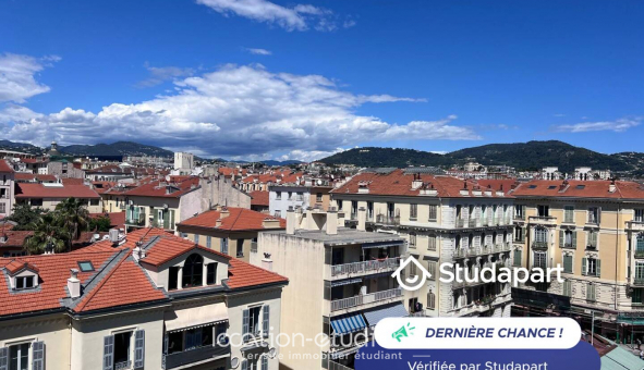 Logement �tudiant T2 &agrave; Nice (06100)