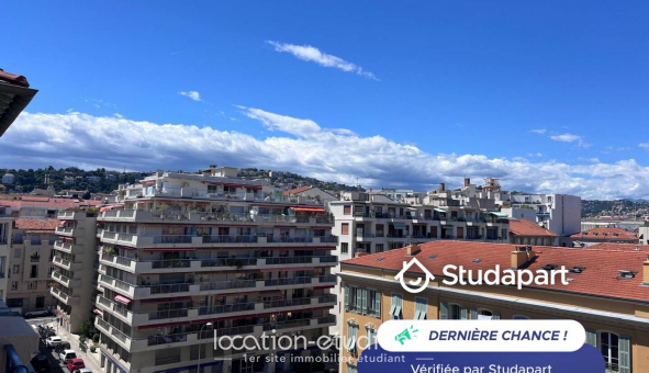 Logement �tudiant T2 &agrave; Nice (06100)