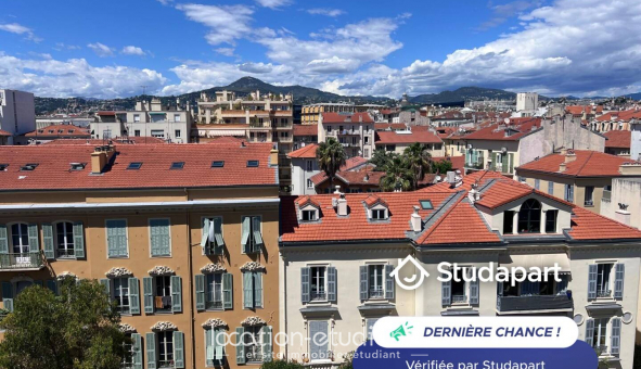 Logement �tudiant T2 &agrave; Nice (06100)