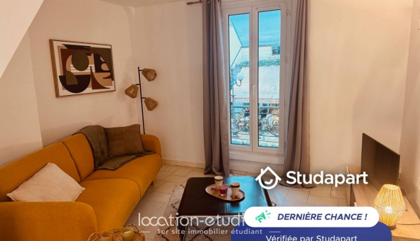 Logement �tudiant T2 &agrave; Nice (06100)