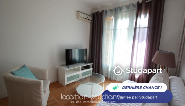Logement �tudiant T2 &agrave; Nice (06100)