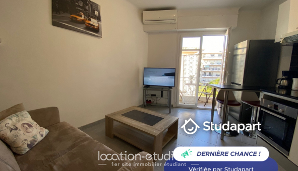 Logement �tudiant T2 &agrave; Nice (06100)