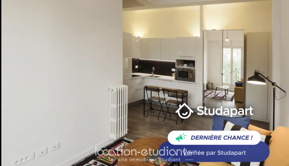 Logement �tudiant T2 &agrave; Nice (06100)
