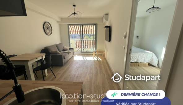 Logement �tudiant T2 &agrave; Nice (06100)