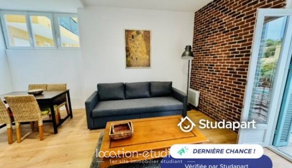 Logement �tudiant T2 &agrave; Nice (06100)