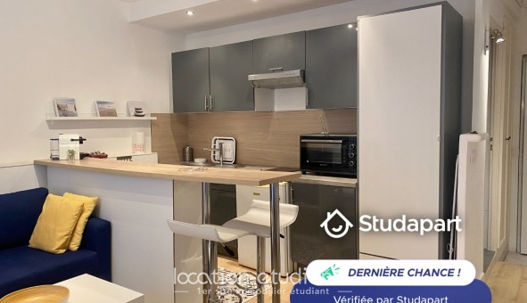 Logement �tudiant T2 &agrave; Nice (06100)