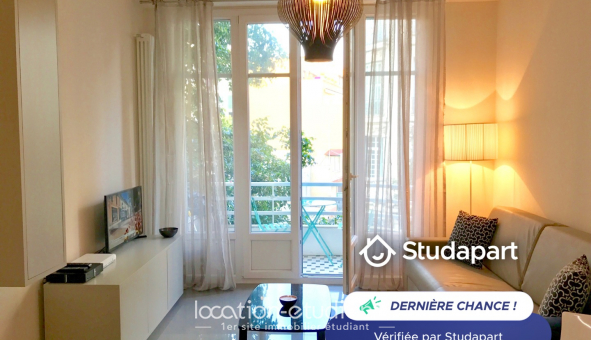 Logement �tudiant T2 &agrave; Nice (06100)
