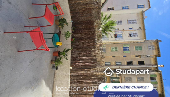 Logement �tudiant T2 &agrave; Nice (06100)