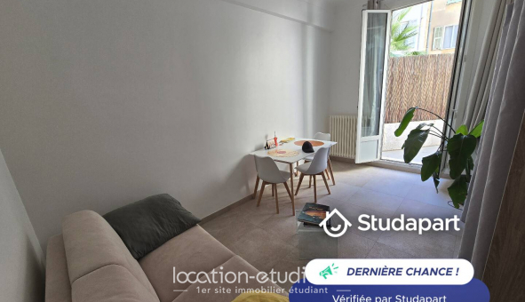 Logement �tudiant T2 &agrave; Nice (06100)