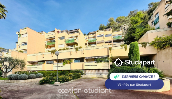 Logement �tudiant T2 &agrave; Nice (06100)