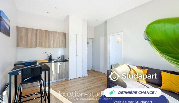 Logement �tudiant T2 &agrave; Nice (06100)