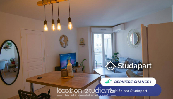 Logement �tudiant T2 &agrave; Nice (06100)