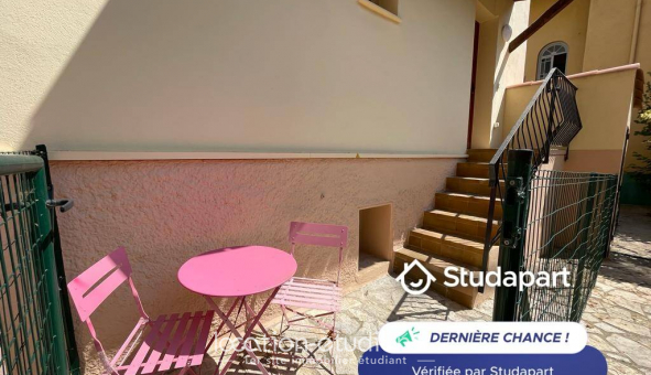 Logement étudiant Location T2 Meublé Nice (06100)