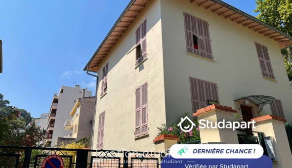 Logement �tudiant T2 &agrave; Nice (06100)