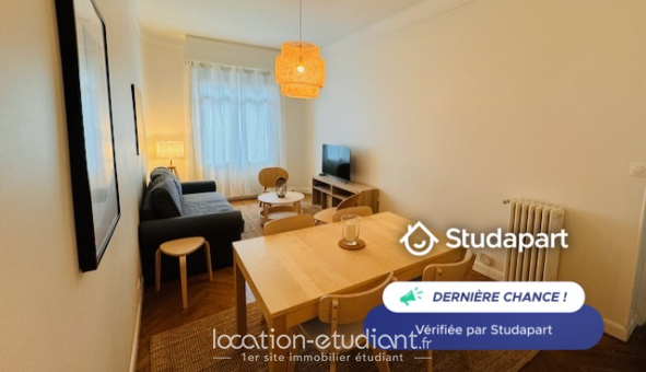 Logement �tudiant T2 &agrave; Nice (06100)