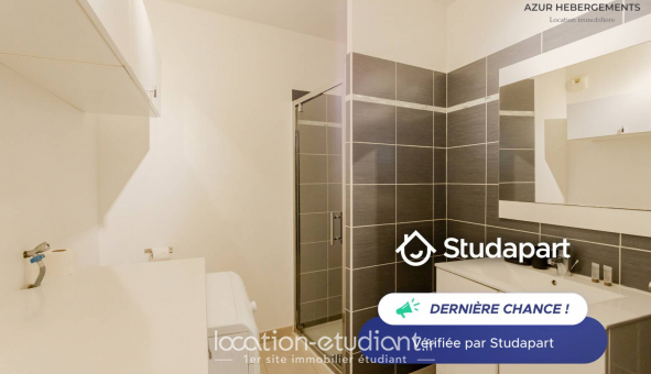Logement �tudiant T2 &agrave; Nice (06100)