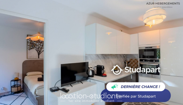 Logement �tudiant T2 &agrave; Nice (06100)