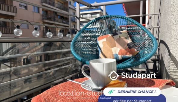 Logement �tudiant T2 &agrave; Nice (06100)